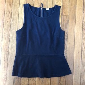 J crew peplum top